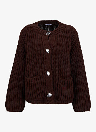 Mustang Kahve Kadın Hırka M5WL-HRK1705