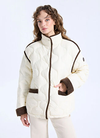 Jeep Ekru Kadın Mont J5WL-MNT7160