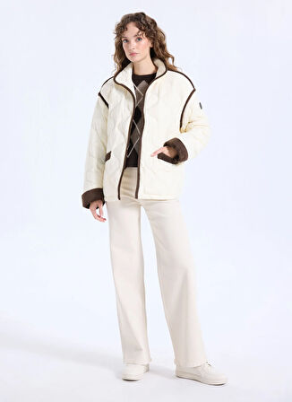 Jeep Ekru Kadın Mont J5WL-MNT7160