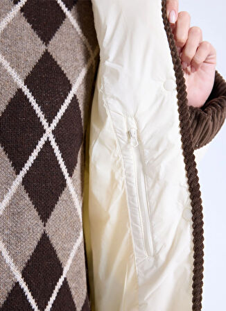 Jeep Ekru Kadın Mont J5WL-MNT7160