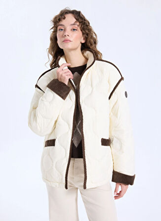 Jeep Ekru Kadın Mont J5WL-MNT7160