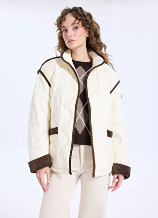 Jeep Ekru Kadın Mont J5WL-MNT7160