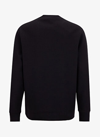 Discovery Expedition D5WM-SWT3987 Siyah Bisiklet Yaka Relaxed Düz Erkek Sweatshırt