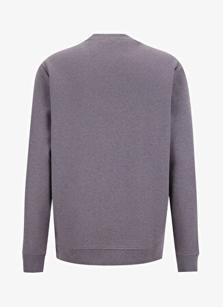 Discovery Expedition D5WM-SWT3987 Antrasit Bisiklet Yaka Relaxed Düz Erkek Sweatshırt