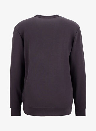 Jeep Bisiklet Yaka Baskılı Kahve Erkek Sweatshırt J5WM-SWT7276