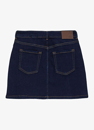 Jeep Koyu İndigo Kadın Denim Etek J5WL-ETK7011