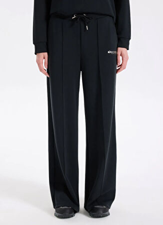 Discovery Expedition D5WL-EA3585 Siyah Relaxed Düz Kadın Eşofman Altı