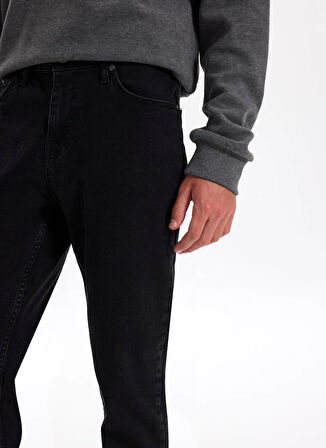 Jeep Normal Bel Düz Paça Slim Fit Antrasit Erkek Denim Pantolon J5WM-PNT7869
