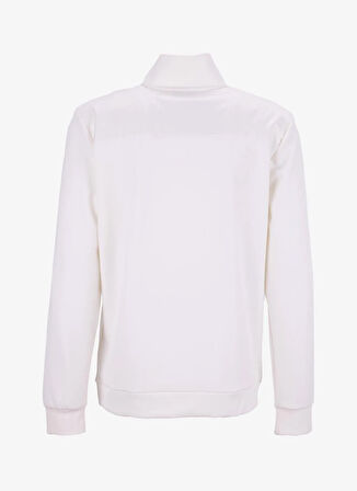 Fabrika Bato Yaka Düz Ekru Erkek Sweatshırt F5WM-SWT 2573