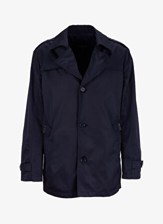 Fabrika Lacivert Erkek Trençkot F5WM-TRC 2873