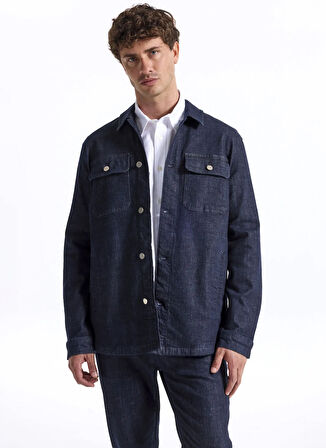 Fabrika Lacivert Erkek Denim Ceket F5WM-CKT 2309