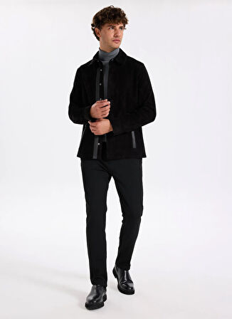 Fabrika Siyah Erkek Deri Mont F5WM-MNT 2436