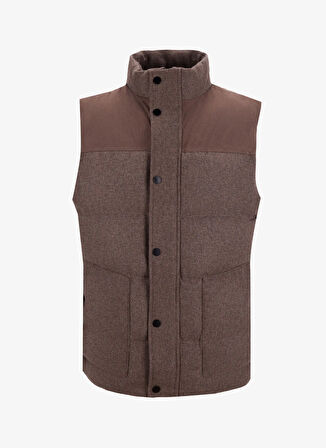 Fabrika Kapitone Kahve Erkek Yelek F5WM-YLK 2336