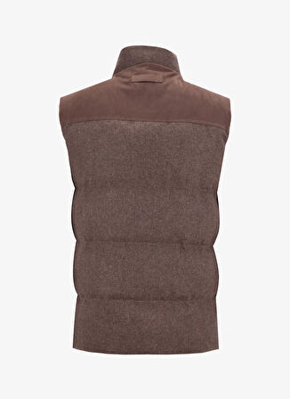 Fabrika Kapitone Kahve Erkek Yelek F5WM-YLK 2336