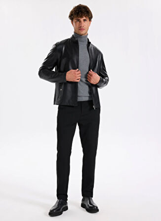 Fabrika Siyah Erkek Deri Mont F5WM-MNT 2502