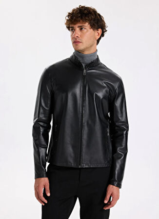 Fabrika Siyah Erkek Deri Mont F5WM-MNT 2502