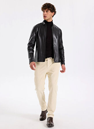 Fabrika Kahve Erkek Deri Mont F5WM-MNT 2502