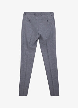 Fabrika Normal Bel Açık Paça Paça Slim Fit Gri Erkek Pantolon CITY- 2