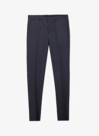 Fabrika Normal Bel Slim Fit Antrasit Erkek Takım Elbise OXFORD- P- B- CITY