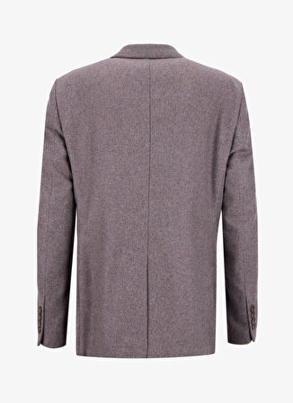 Fabrika Slim Fit Vizon Erkek Diyagonal Ceket LEKA