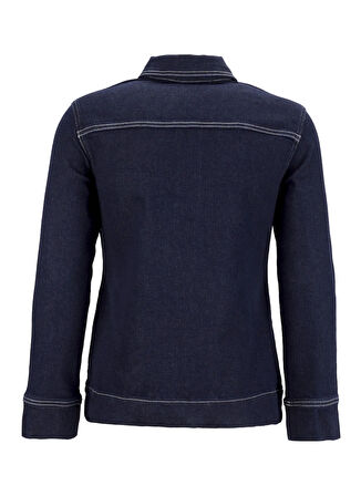 Mustang Lacivert Kadın Denim Ceket M5WL-CKT1202