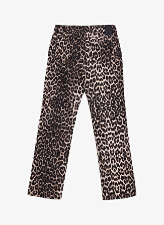 Mustang Normal Bel Regular Straight Kahve Kadın Pantolon M5WL-PNT1312