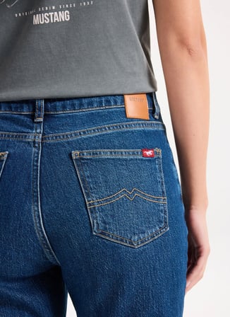 İndigo Kadın Pamuklu Denim Pantolon M5WL-PNT1316