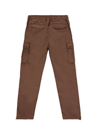 Discovery Expedition D5WM-PNT3848 Açık Kahve Düz Paça Relaxed Düz Erkek Kargo Pantolon
