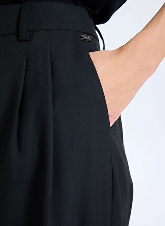 Jeep Normal Bel Bol Kesim Siyah Kadın Pantolon J5WL-PNT7075