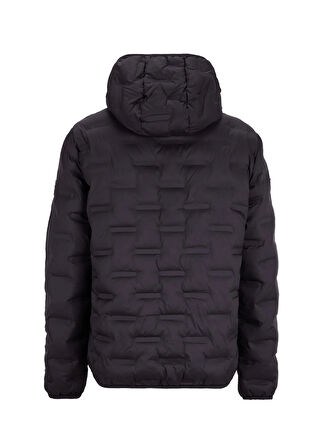 Discovery Expedition D5WM-MNT3730 Siyah Kapüşon Yaka Basic Kapitone Erkek Şişme Mont