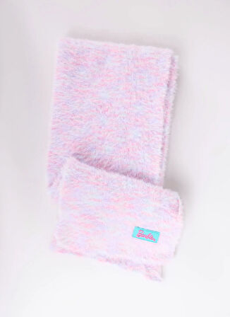 Barbie Çok Renkli Kız Çocuk Bere-Boyunluk Tk BRB5WG-SET6601