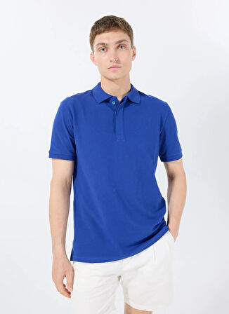 Stan Co. Mavi Erkek Polo T-Shirt STNPT0006
