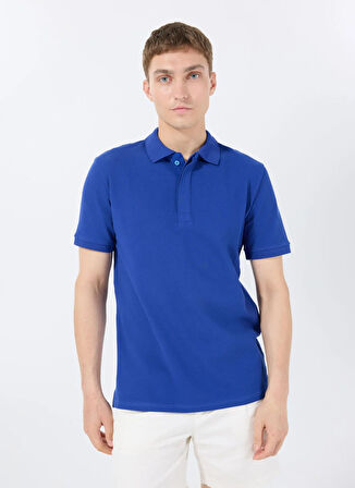 Stan Co. Mavi Erkek Polo T-Shirt STNPT0006