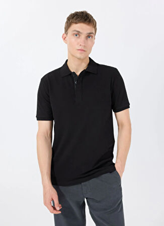 Stan Co. Siyah Erkek Polo T-Shirt STNPT0007