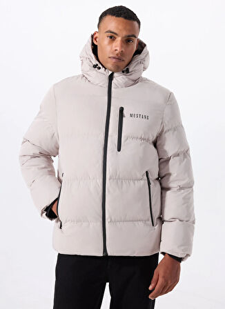 Mustang Açık Taş Erkek Şişme Mont M4WM-MNT-1673