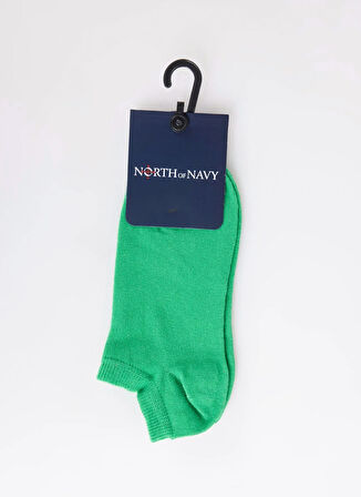 North Of Navy Yeşil Kadın Patik Çorap K.PATİK