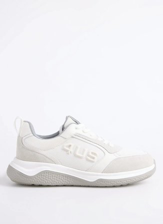 4US Beyaz Erkek Sneaker DADDY 200