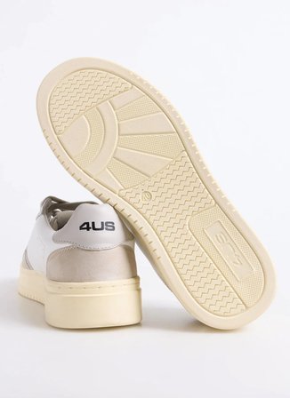 4US Beyaz Erkek Sneaker MARK 100