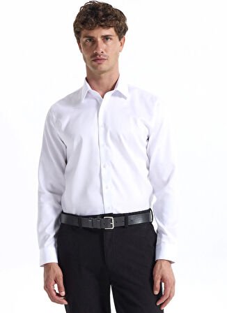 Fabrika Gömlek, 45, Beyaz