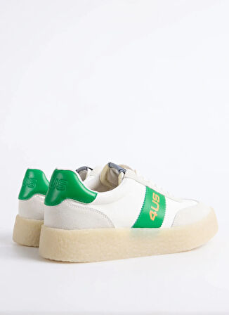 4US Beyaz - Yeşil Erkek Sneaker MARK 100