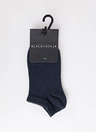 Black On Black Lacivert Kadın Patik Çorap K_PATİK