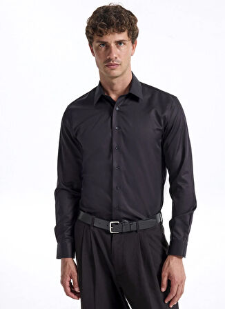 Fabrika Gömlek, 46, Siyah