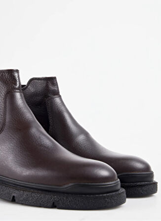 Cotton Bar Deri Kahve Erkek Bot NIKO-DENY