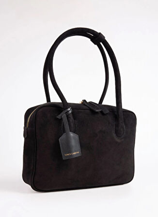 Vince Camuto Deri Siyah Kadın Omuz Çantası NOVA-HEBRON