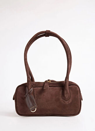 Vince Camuto Deri Kahve Kadın Omuz Çantası NOVA-INVER