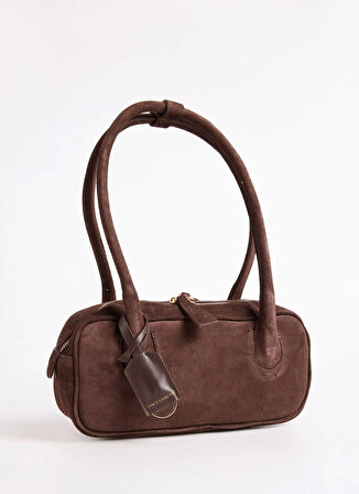 Vince Camuto Deri Kahve Kadın Omuz Çantası NOVA-INVER