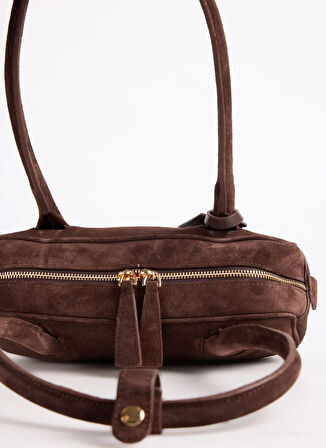 Vince Camuto Deri Kahve Kadın Omuz Çantası NOVA-INVER