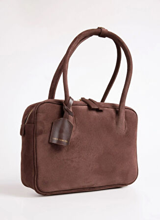 Vince Camuto Deri Kahve Kadın Omuz Çantası NOVA-HEBRON