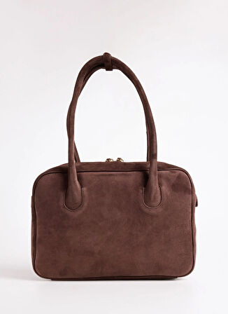 Vince Camuto Deri Kahve Kadın Omuz Çantası NOVA-HEBRON