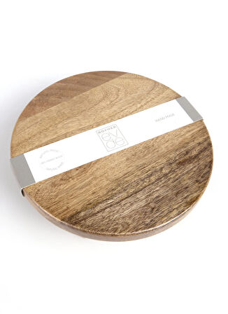 Boyner Evde Sunum Tabağ, Bedensiz, Kahve